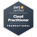 AWS Cloud Practioner certification badge