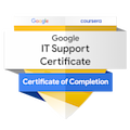 Google IT Support certification badge